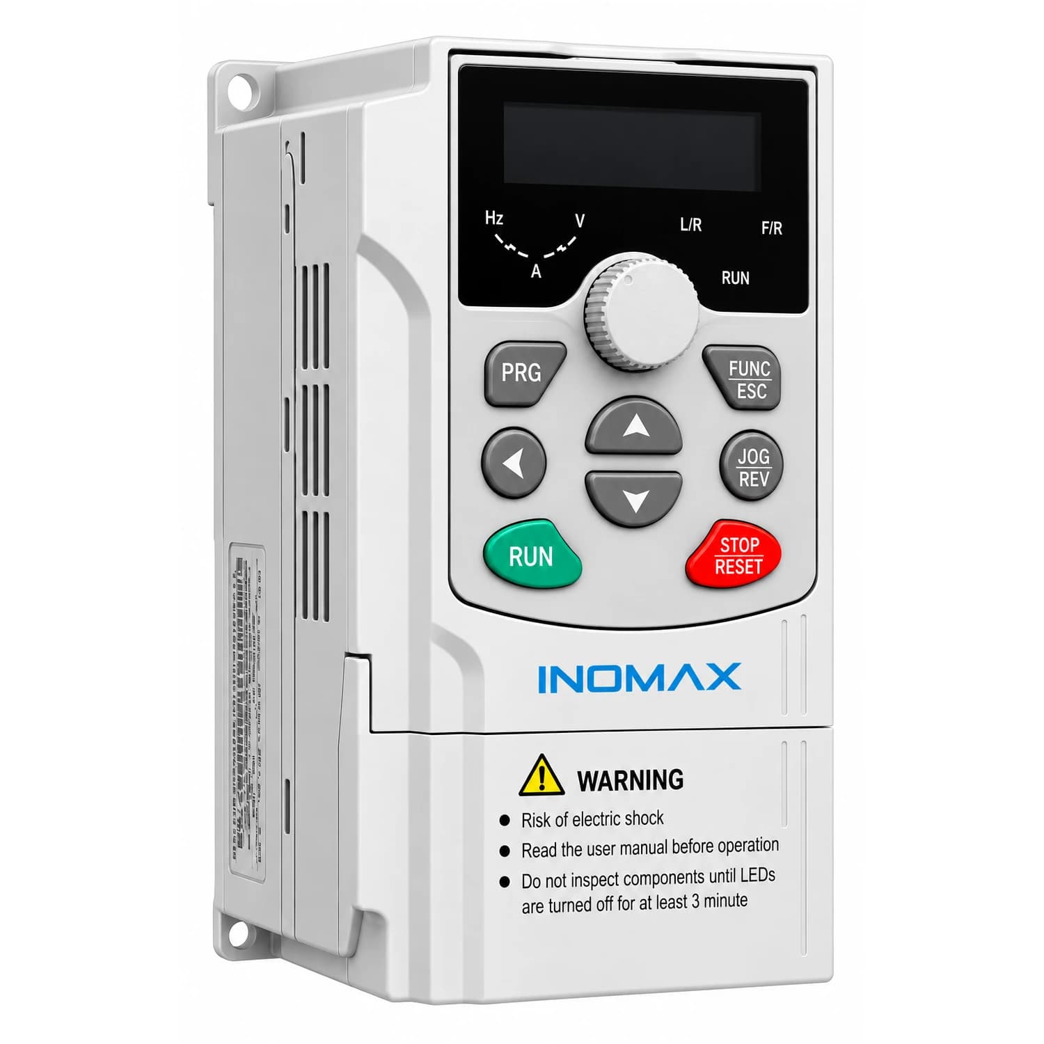 Variador AC 7.5kW 10HP entrada AC 440V 3F salida 440V 3F MAX500-7R5G/011PT4 INOMAX
