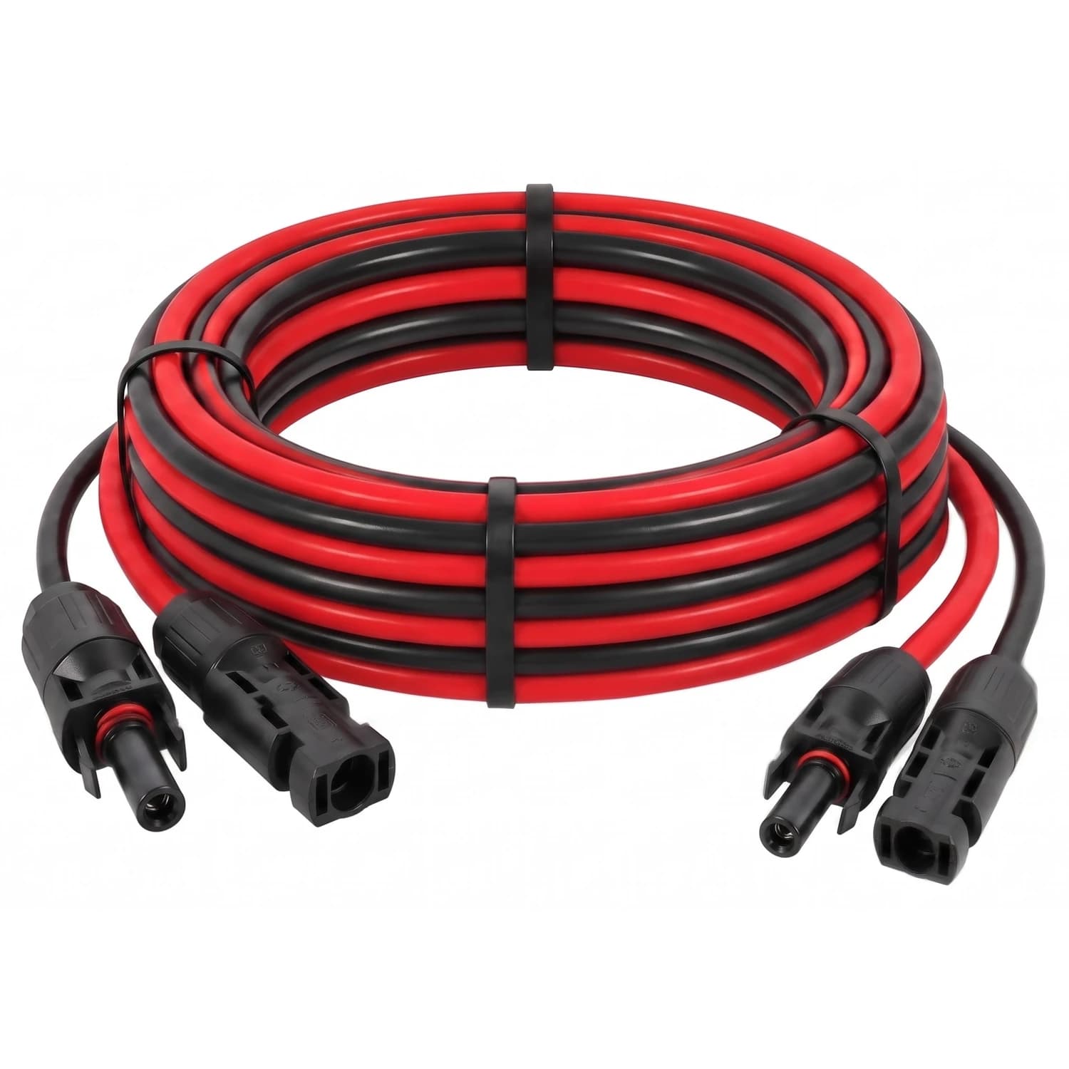 Cable fotovoltaico de 5 metros 4mm con conectores mc4 en ambos extremos