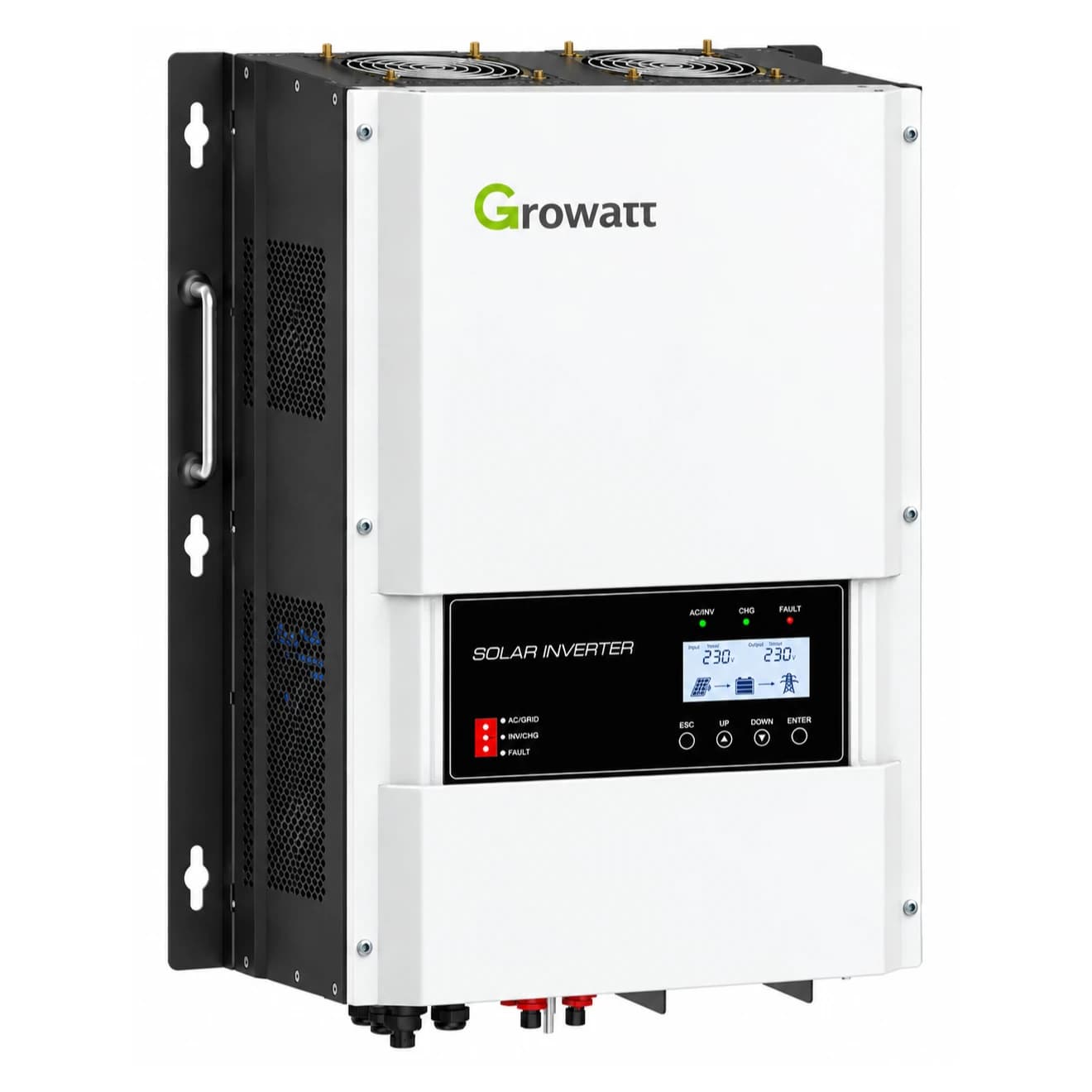 Inversor Hibrido Fase Dividida 10KW 48V SPF-10000T-DVM Growatt
